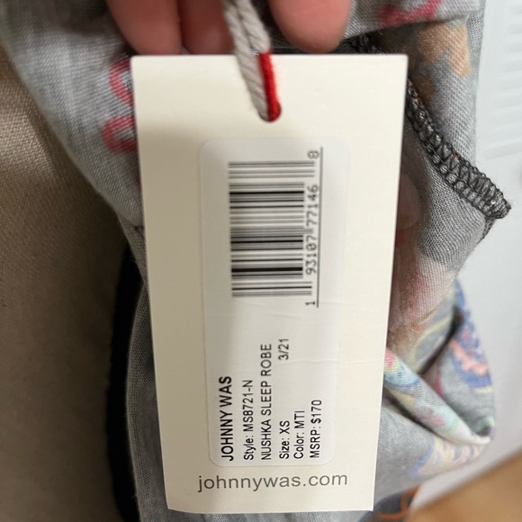 NWT Johnny Was Nushka Sleep Robe - Picture 13 of 14